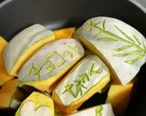 ♡南瓜の面取り~ついでにハート♡作り方12写真