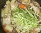 鶏手羽元と野菜の☆秋のあっさりスープ作り方8写真