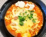 サッポロ1番でトマトチーズラーメン作り方5写真