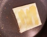 幸せ感じるハチミツチーズトースト作り方5写真