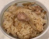 鶏の炊き込みご飯で、だし茶漬け！作り方3写真