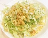 加熱なし！お好み焼き風キャベツサラダ作り方2写真