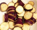 さつまいもの甘辛焼き作り方1写真