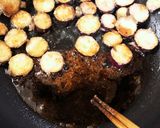 さつまいもの甘辛焼き作り方4写真