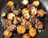 さつまいもの甘辛焼き作り方5写真