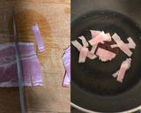 簡単！ベーコン&ペッパーおにぎり♪作り方1写真