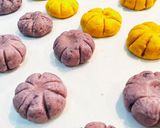 HMで南瓜と紫芋のスコーン＊ハロウィン作り方5写真