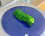 桜えびと油揚げ❤ほうれん草の煮浸し｡ஐஃ作り方1写真