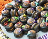 【ハロウィンお菓子】簡単かぼちゃマカロン作り方1写真