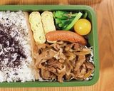 豚コマの甘辛炒め丼 21/10.22作り方1写真