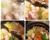 簡単~舞茸鶏鍋スープ作り方4写真