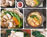 簡単~舞茸鶏鍋スープ作り方5写真