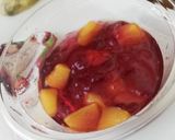 付き添い入院④病院食フルーツ缶のアレンジ作り方2写真