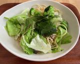 【缶つまで作る】緑の野菜のパスタ！作り方6写真