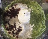 FPでグリーンのにんじんの葉っぱケーキ作り方3写真