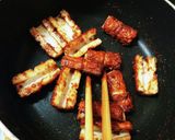 簡単弁当おかず！ちくわの味噌チーズ作り方3写真