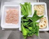 レンコンと鶏のつみれ汁作り方1写真
