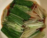 水菜のおひたし作り方3写真