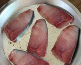寒鰤、梅肉、茗荷のおつまみ作り方1写真