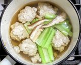 レンコンと鶏のつみれ汁作り方5写真