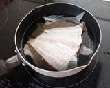 ヒラメのあら汁作り方4写真