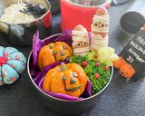 95℃ 子供も喜ぶハロウィン弁当作り方13写真