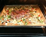 挽き肉野菜オーブン焼き。つまみです！作り方8写真