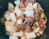 牛肉と根菜の味噌煮込み作り方7写真