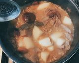 牛肉と根菜の味噌煮込み作り方10写真