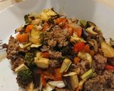 挽き肉野菜オーブン焼き。つまみです！作り方10写真