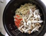 残り物焼き鳥の炊き込みご飯作り方4写真