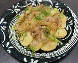 ★お母さんの愛情★長イモと豚肉の炒め煮♪作り方8写真