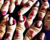 ハロウィン仕様の指クッキー作り方5写真
