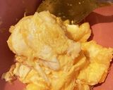 筋肉中華　えびブロッコリー卵炒め作り方3写真