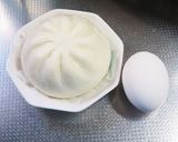 オム肉まん作り方1写真