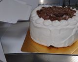 チョコバナナのミルクデコケーキ作り方27写真