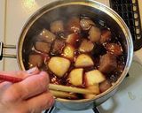 今美味しい　旬の里芋とイカの煮物作り方6写真