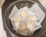 余った餃子の餡でもちもち肉まん作り方11写真