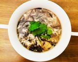 卵白消費♡ひじきと豆腐のスープ作り方3写真
