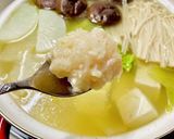 柚子胡椒香るフワッちゅる鶏団子♡水炊き♡作り方25写真