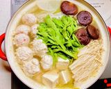 柚子胡椒香るフワッちゅる鶏団子♡水炊き♡作り方28写真