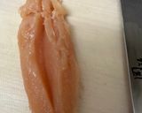 ささみの梅しそ巻き　5倍麹みそデップのせ作り方1写真