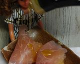 リカちゃん♡生ハム×メロン×甘塩っぱ極み作り方6写真