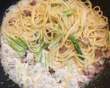 スライスチーズで本格カルボナーラ作り方7写真