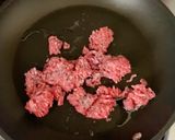 青梗菜とひき肉のオイスターソース炒め作り方5写真