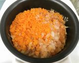 おばけが踊るチキンドームライス♪作り方6写真