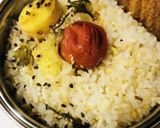 梅干しと生姜の炊き込みご飯　良い香り♡作り方4写真