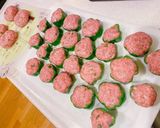 お弁当にも★ピーマンの肉詰め作り方4写真