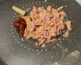 【超簡単】ペペロンチーノ風ツナパスタ作り方2写真