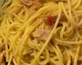 【超簡単】ペペロンチーノ風ツナパスタ作り方5写真